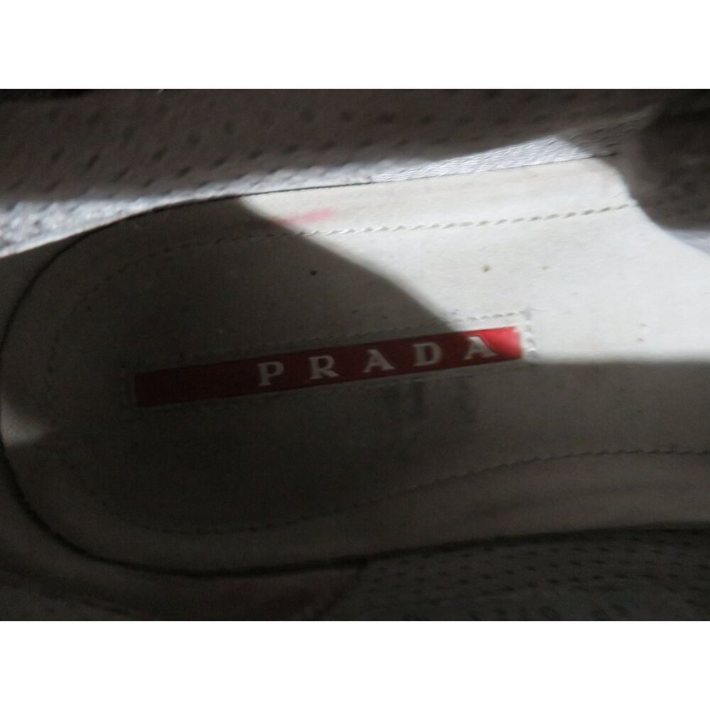 SOLD! Prada 2002 America’s Cup Original Red & White Patent Italian Leather kicks - Picture 11 of 12